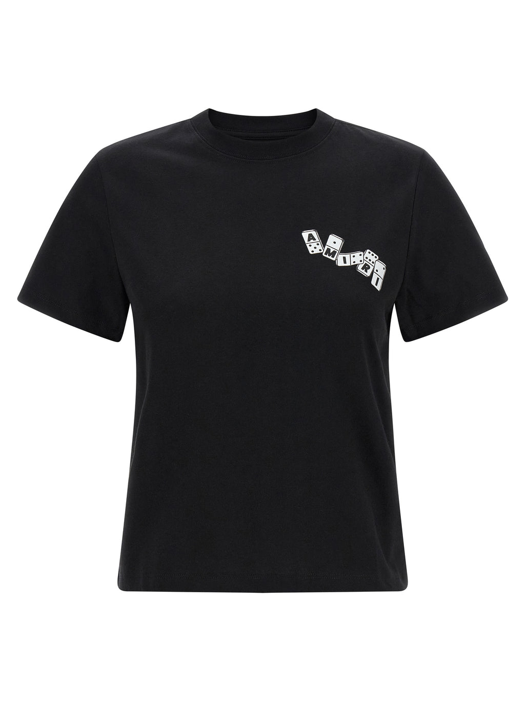 Amiri Schwarzes Baumwoll-T-Shirt