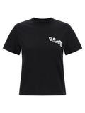 Amiri Schwarzes Baumwoll-T-Shirt