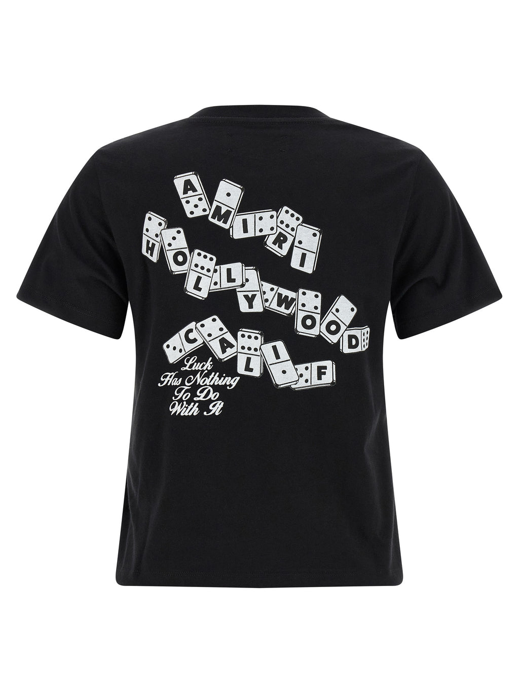Amiri Schwarzes Baumwoll-T-Shirt
