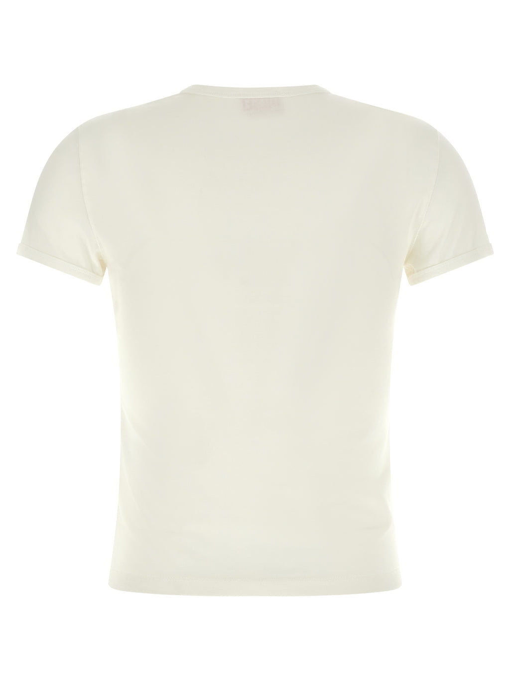 Diesel Weißes Baumwoll-T-Shirt