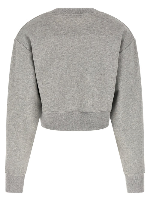 Balmain Grauer Baumwollpullover