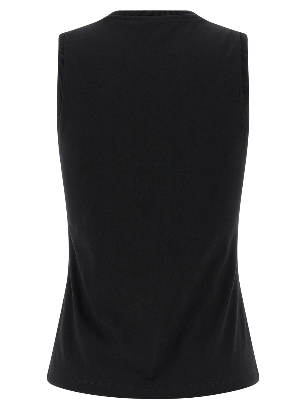 Balmain Schwarzes Baumwoll-T-Shirt