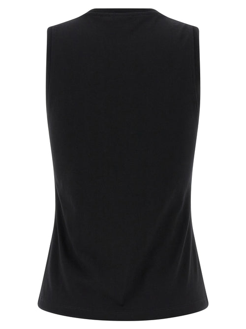 Balmain Schwarzes Baumwoll-T-Shirt