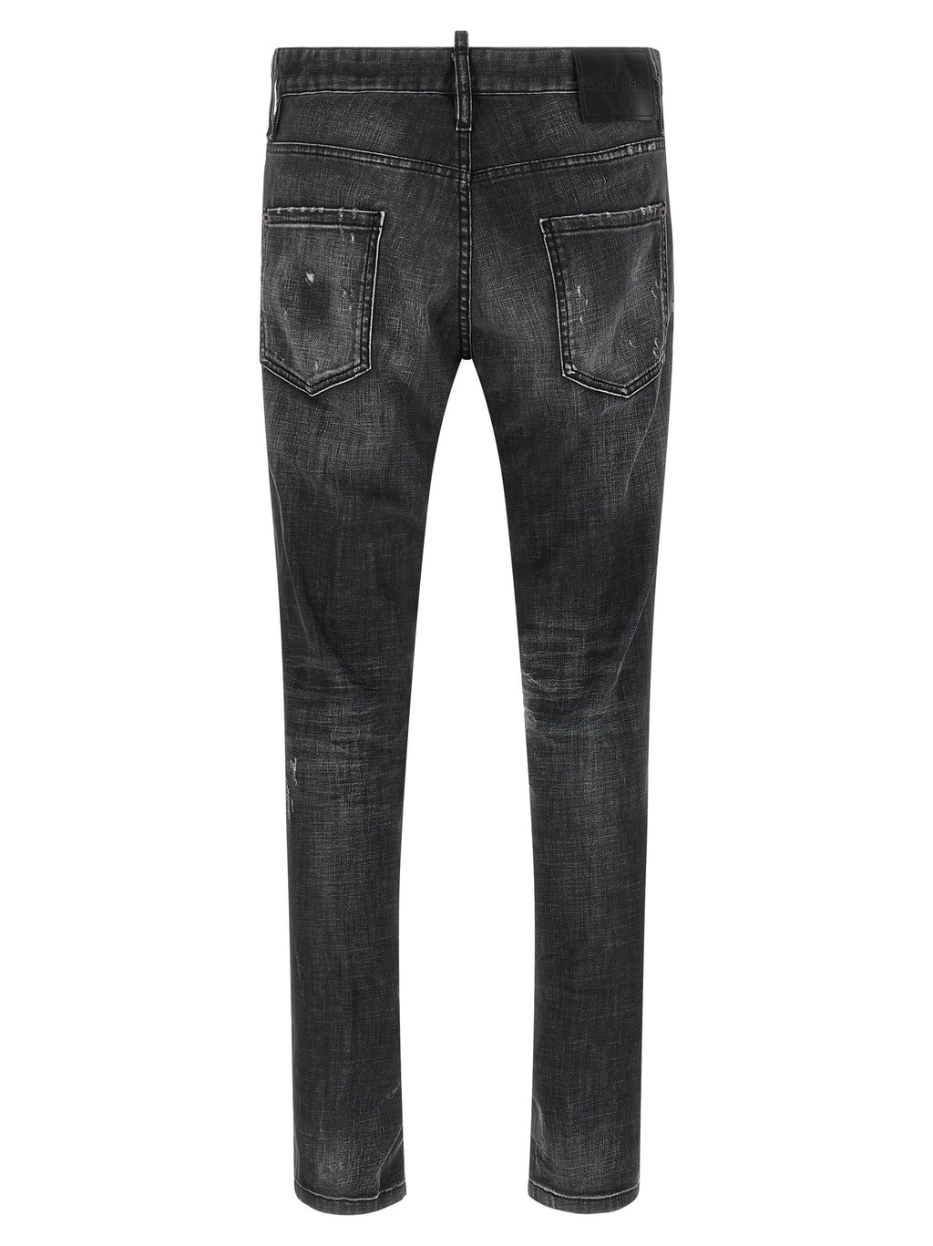 Dsquared² Schwarze Baumwolljeans Denim