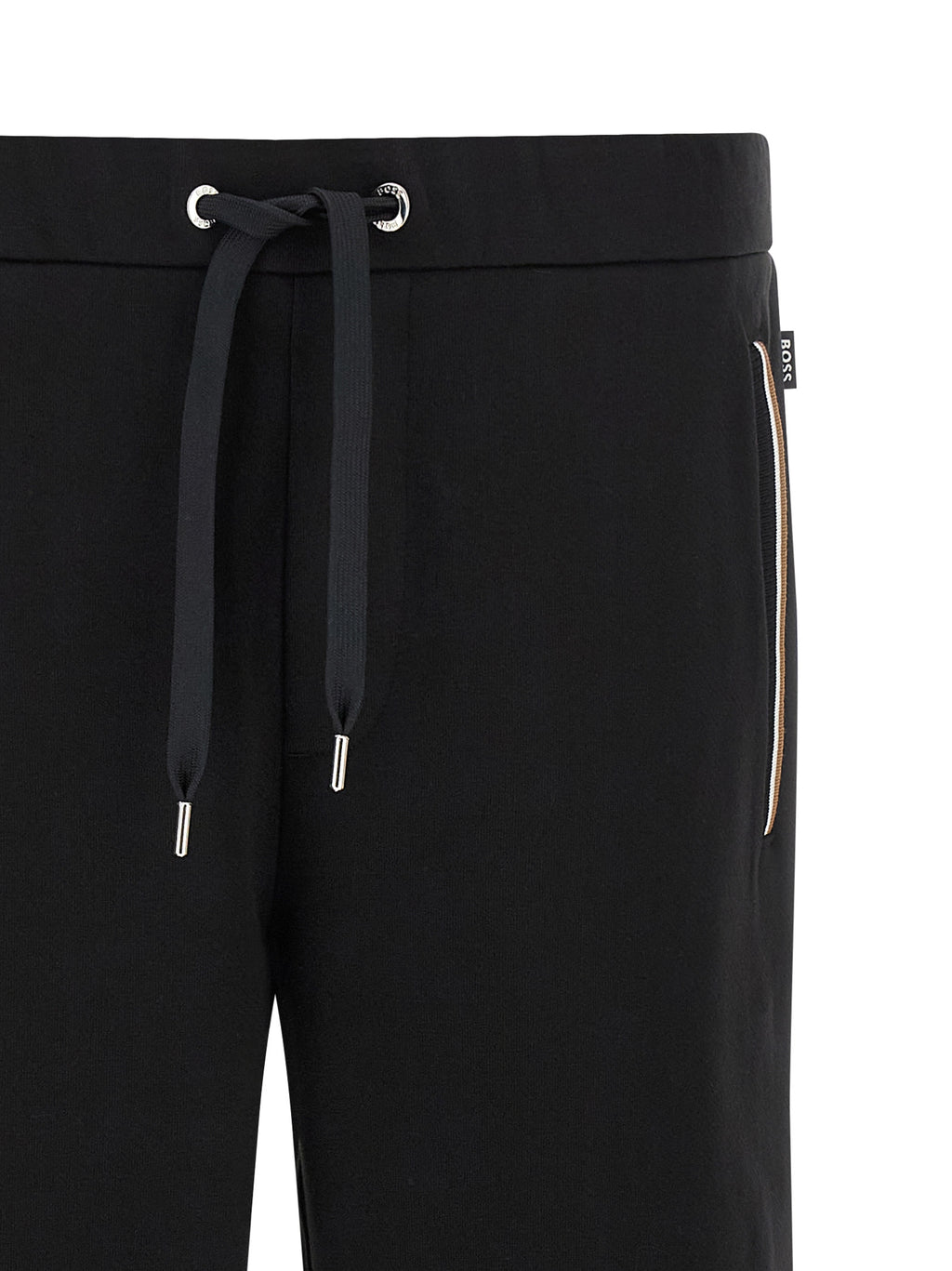 Hugo Boss Schwarze Baumwoll-Jogginghose (Trainingshose)