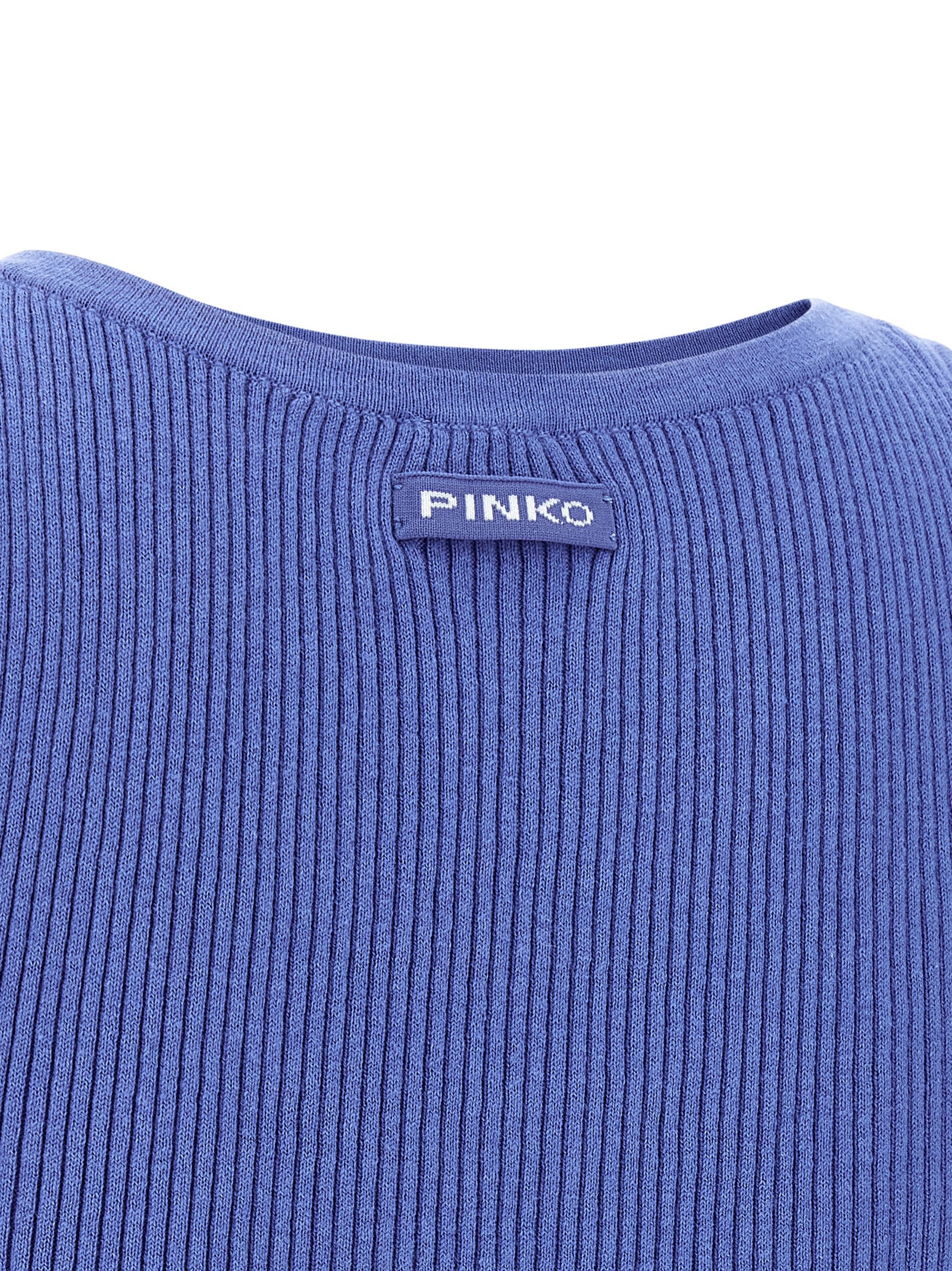PINKO Blaue Baumwoll-Tanktops