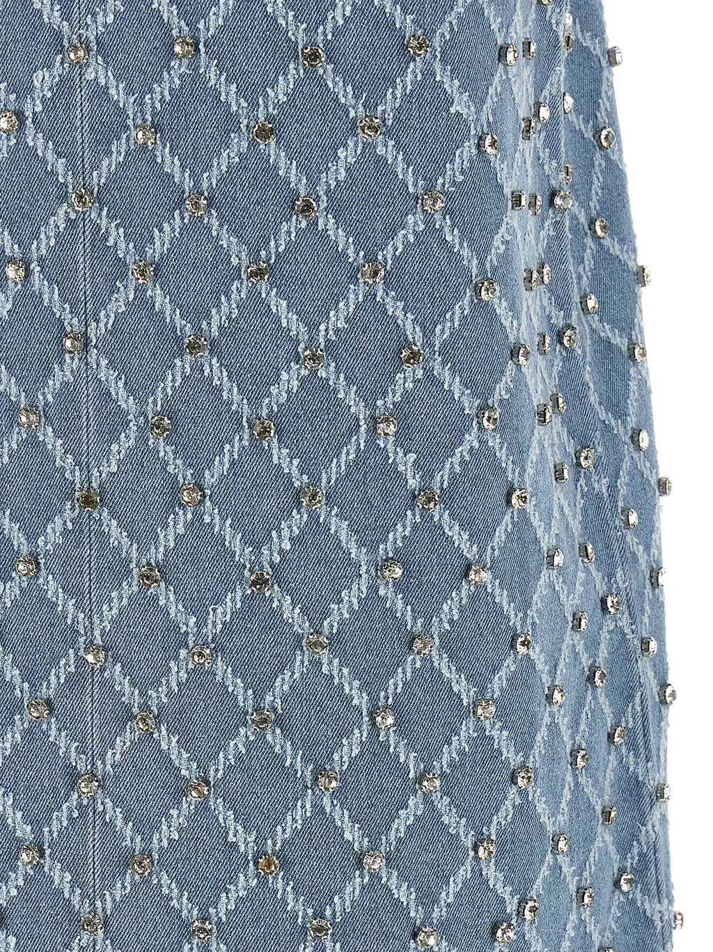 PINKO Kurzes blaues Baumwollkleid