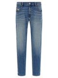 Diesel Blaue Jeans aus Baumwolle im geraden Schnitt