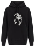 Alexander McQueen Zweifarbiger Baumwollpullover