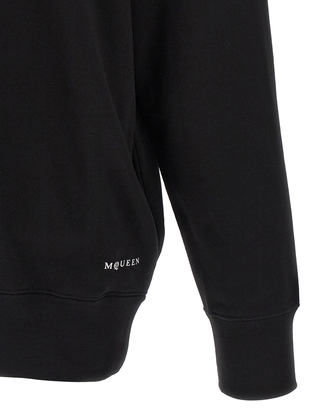 Alexander McQueen Zweifarbiger Baumwollpullover