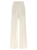 Max Mara Weiße Kaschmir-Freizeithose