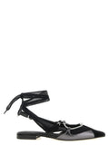 PINKO Schwarze Ballerinas aus Leder