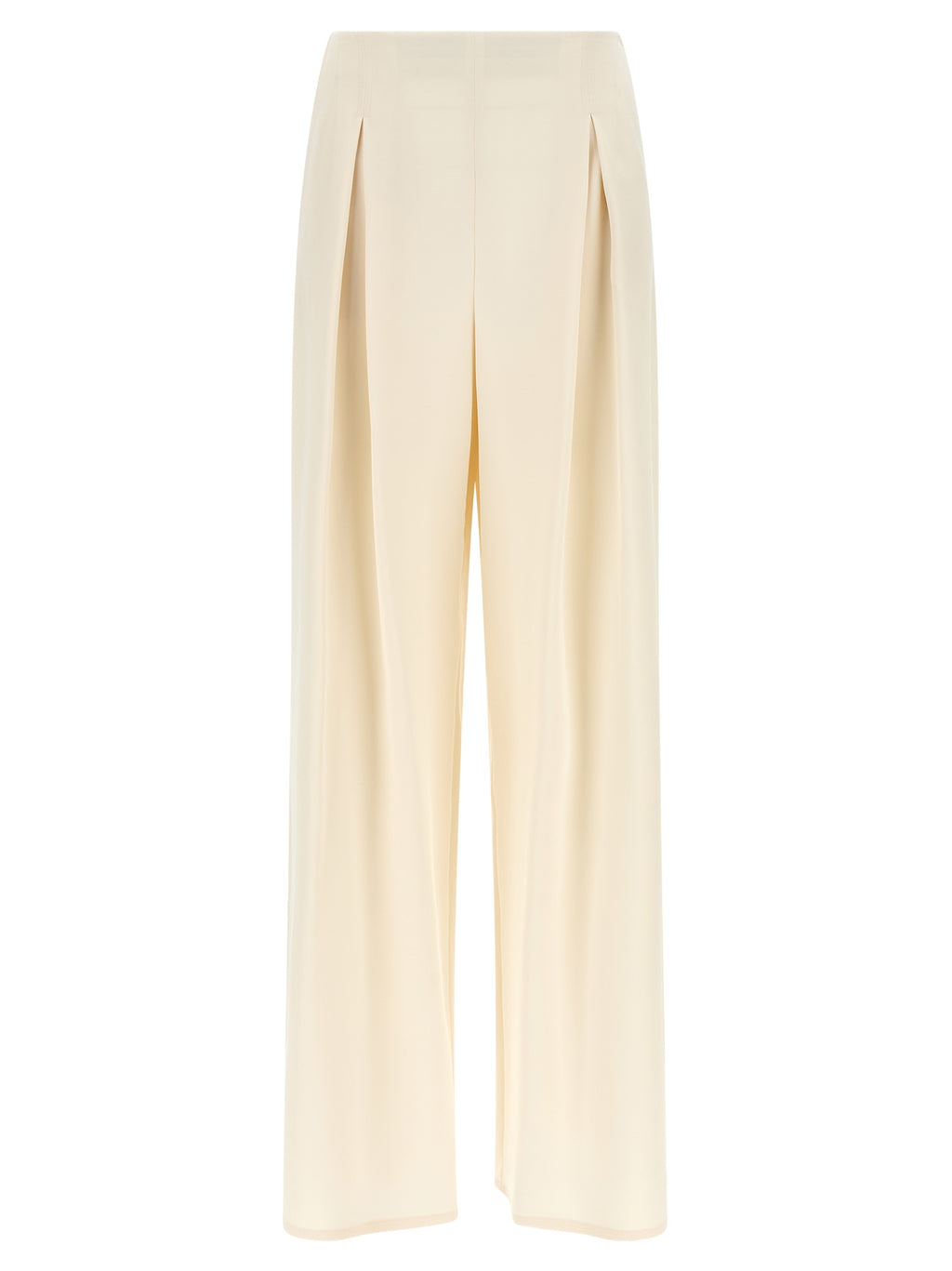 Max Mara Weiße Seidenhose für den Alltag