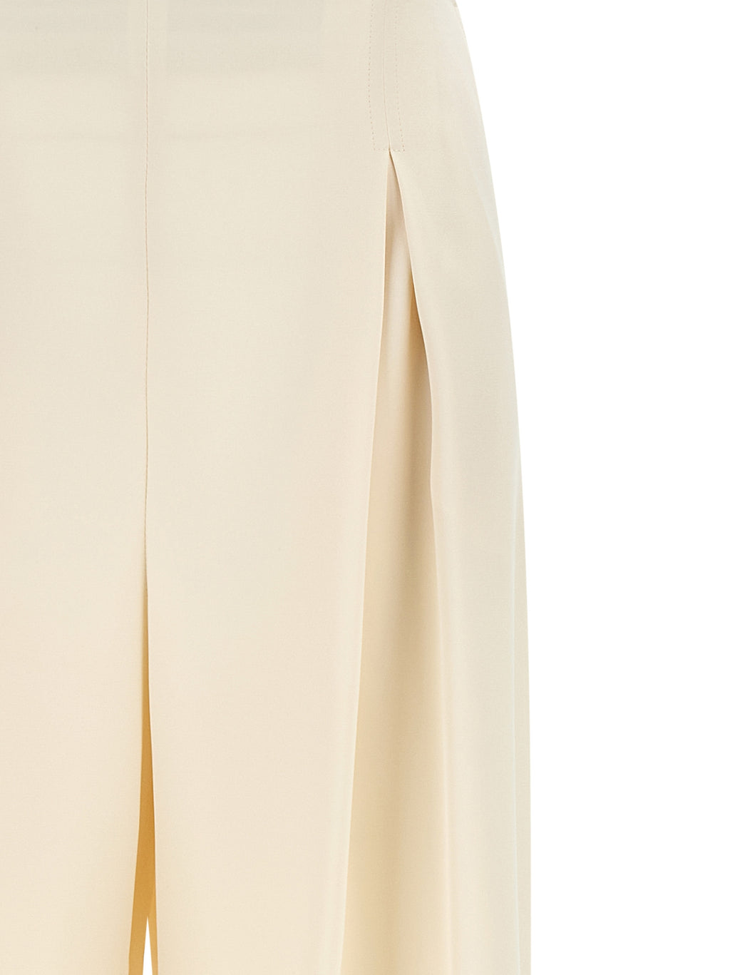 Max Mara Weiße Seidenhose für den Alltag