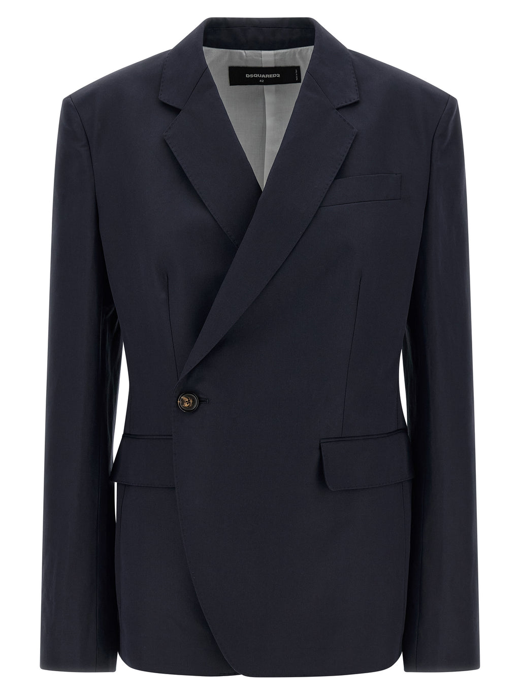 Dsquared² Blauer Baumwollblazer