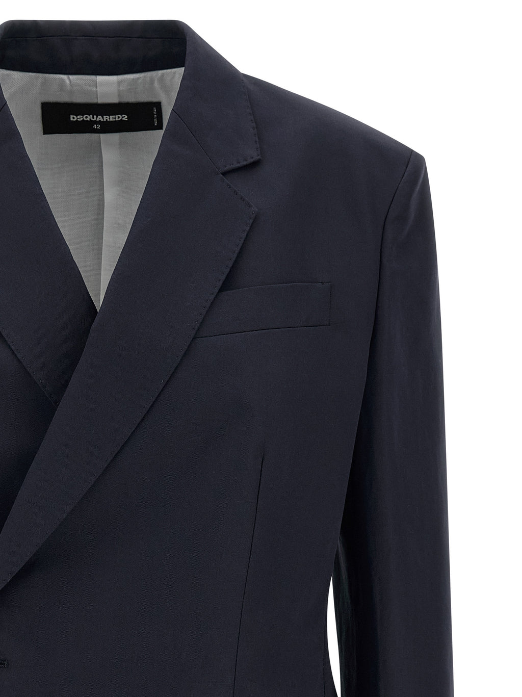 Dsquared² Blauer Baumwollblazer
