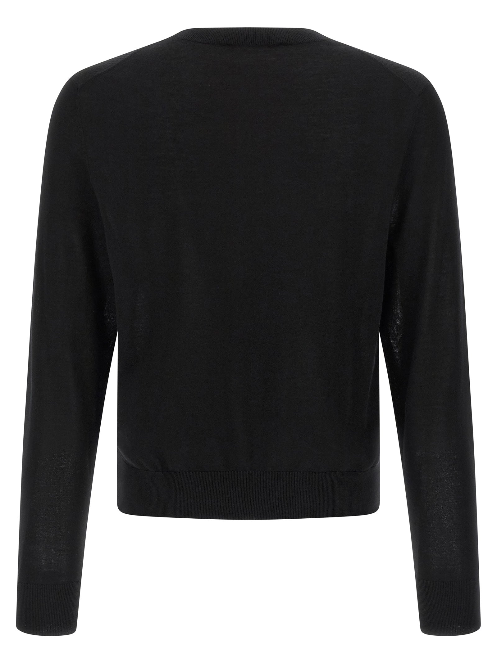 Dsquared² Schwarzer Wollcardigan
