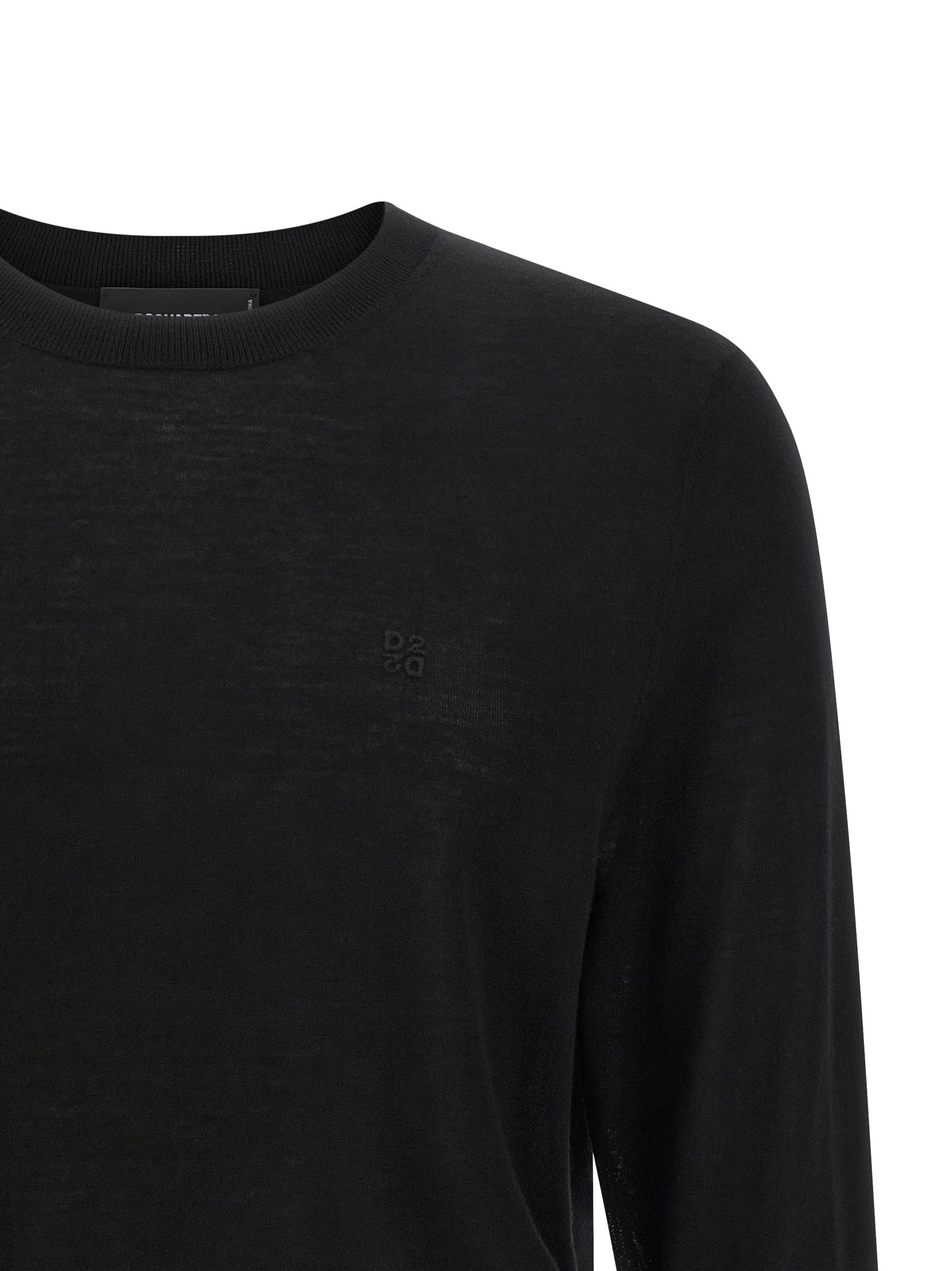 Dsquared² Schwarzer Wollcardigan