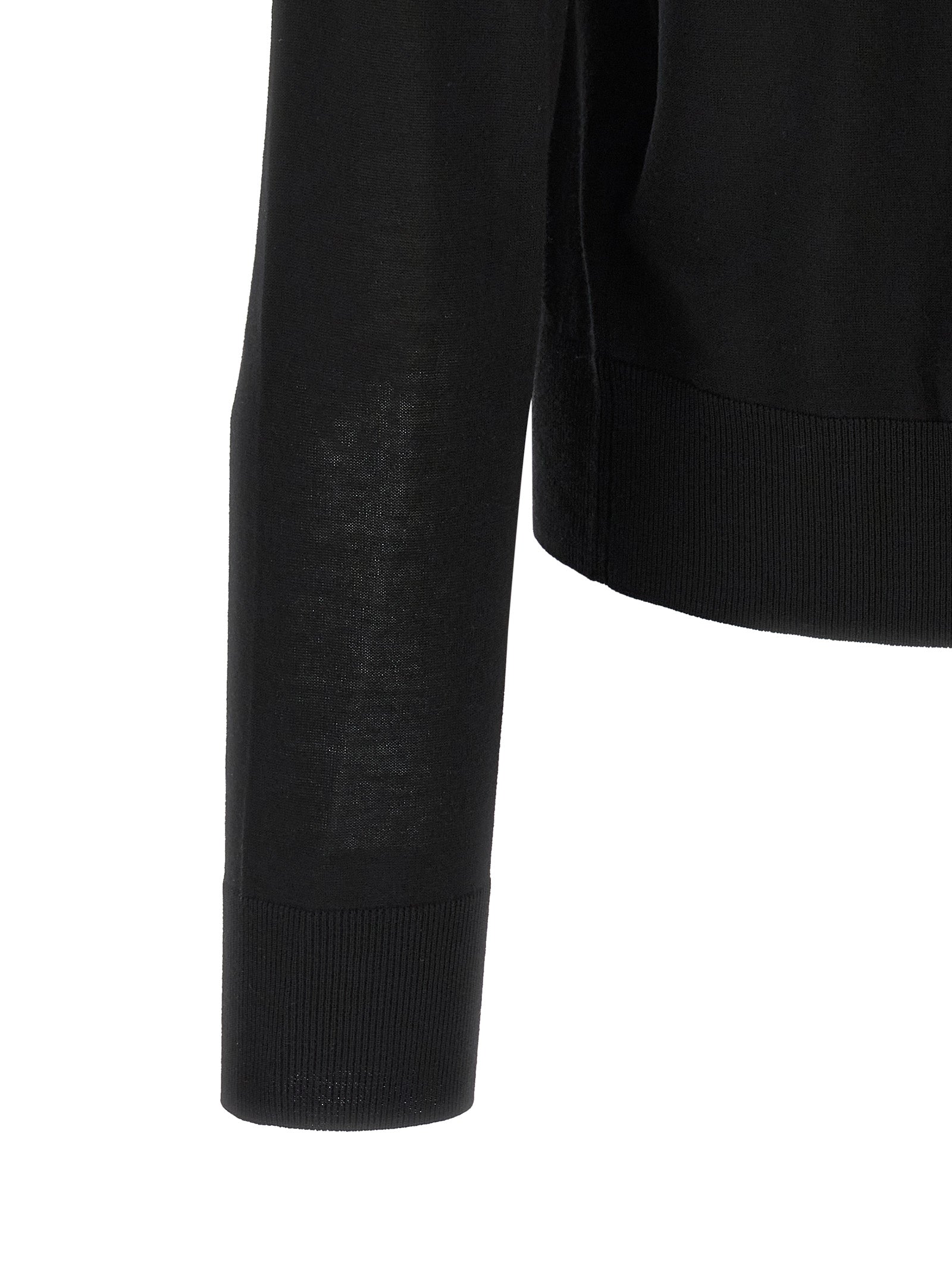 Dsquared² Schwarzer Wollcardigan