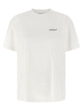 Off-White Weißes Baumwoll-T-Shirt