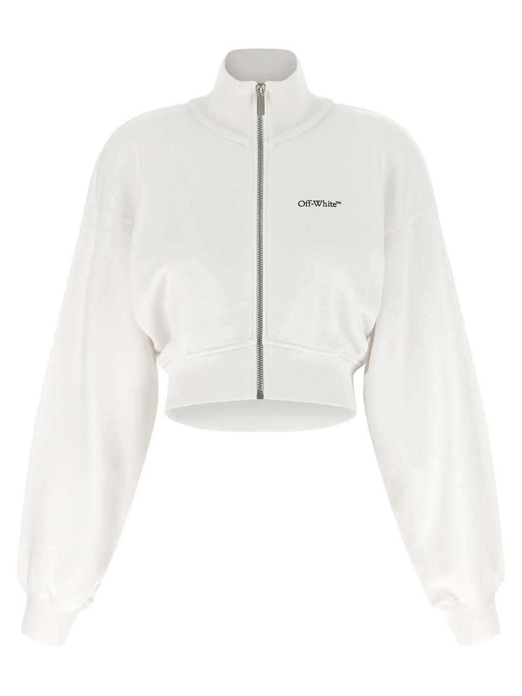 Off-White Weißes Baumwoll-Sweatshirt