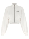 Off-White Weißes Baumwoll-Sweatshirt