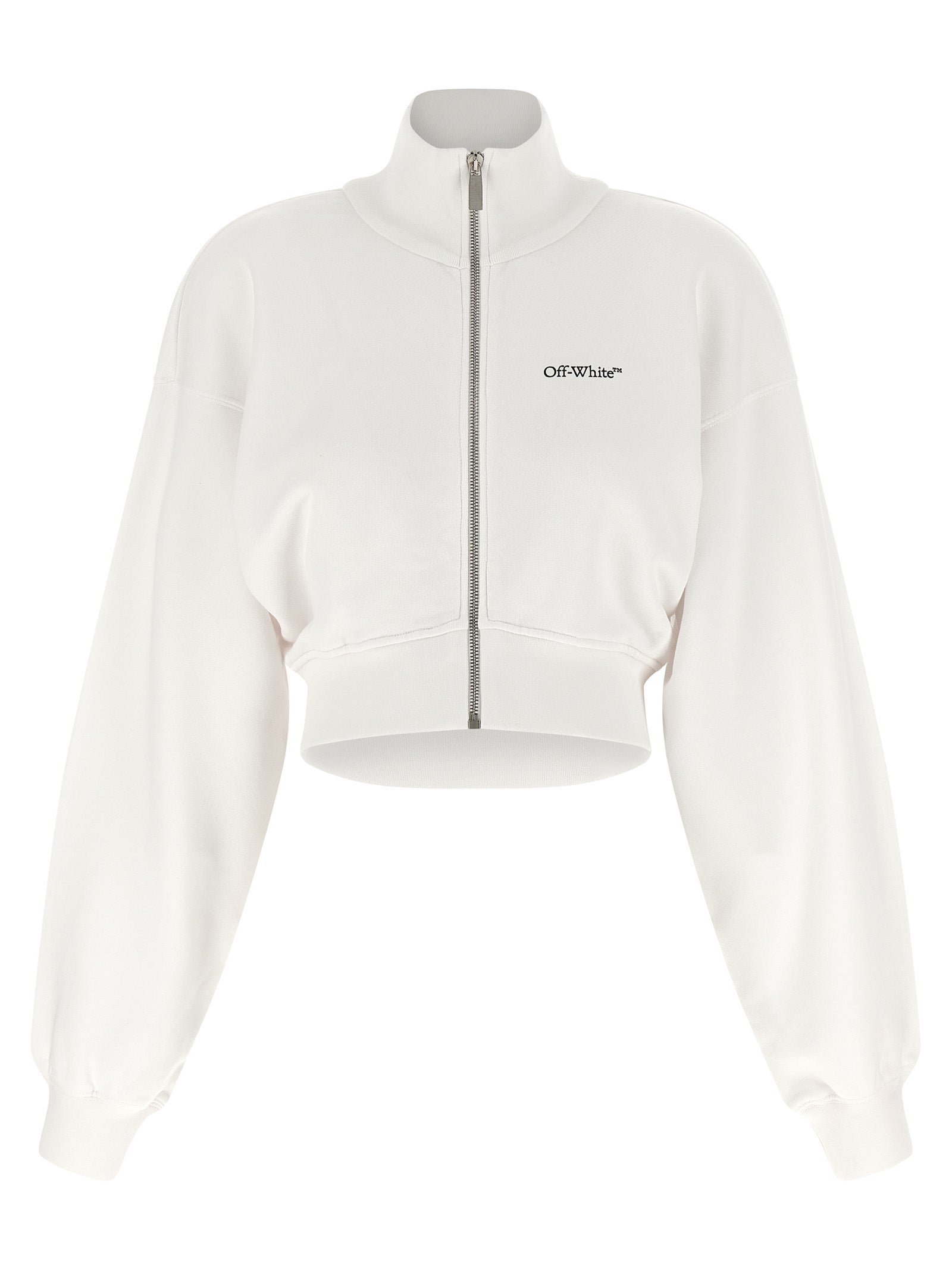 Off-White Weißes Baumwoll-Sweatshirt