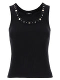 Versace Schwarzes Baumwoll-T-Shirt