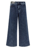 Diesel Blaue Baumwolljeans Denim
