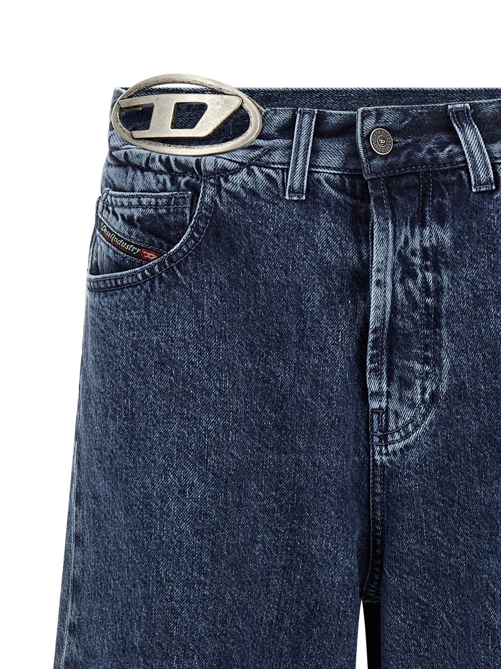 Diesel Blaue Baumwolljeans Denim