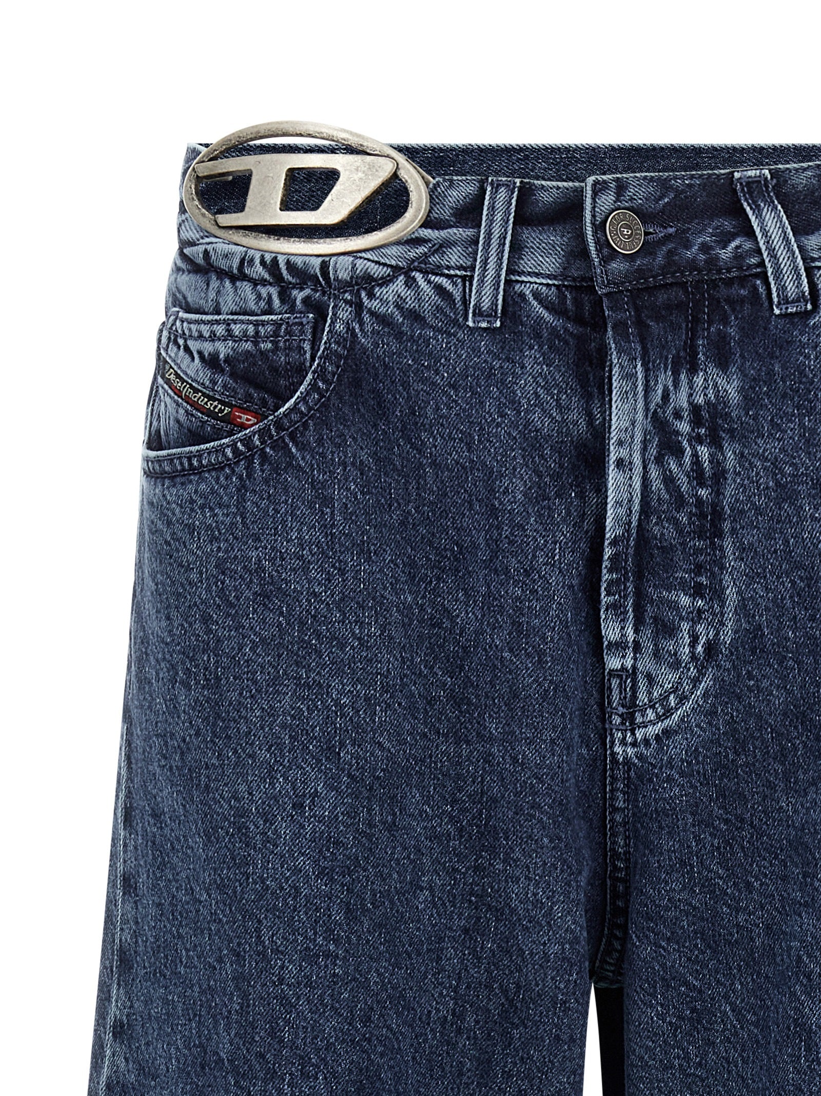 Diesel Blaue Baumwolljeans Denim