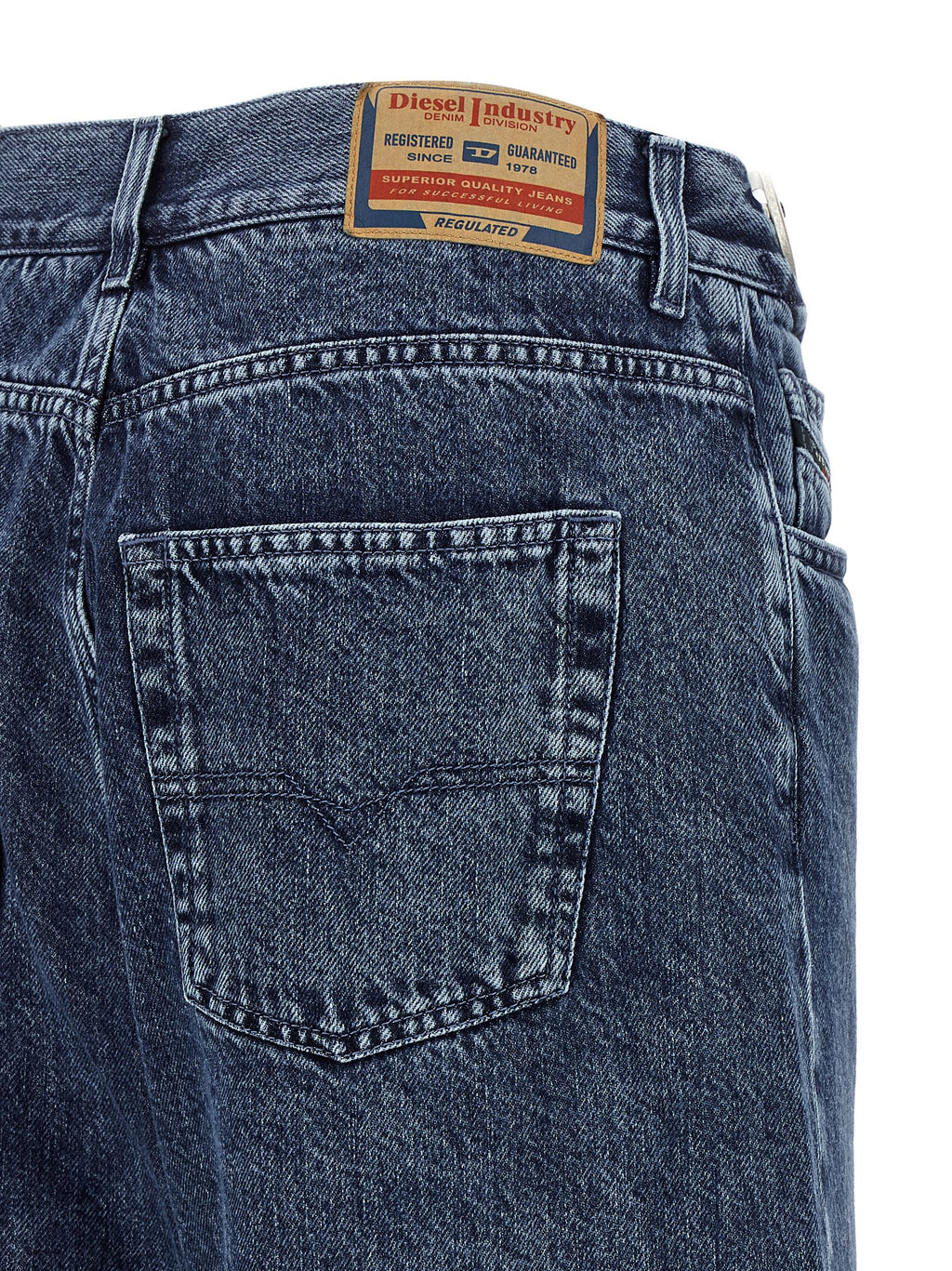 Diesel Blaue Baumwolljeans Denim