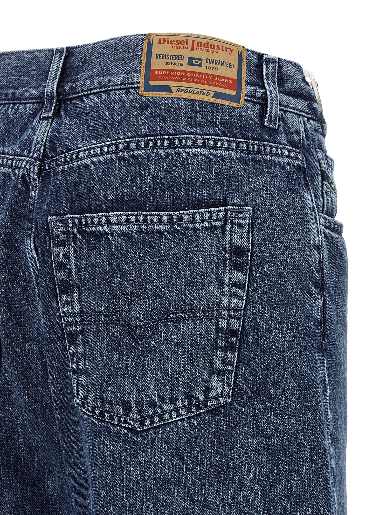 Diesel Blaue Baumwolljeans Denim