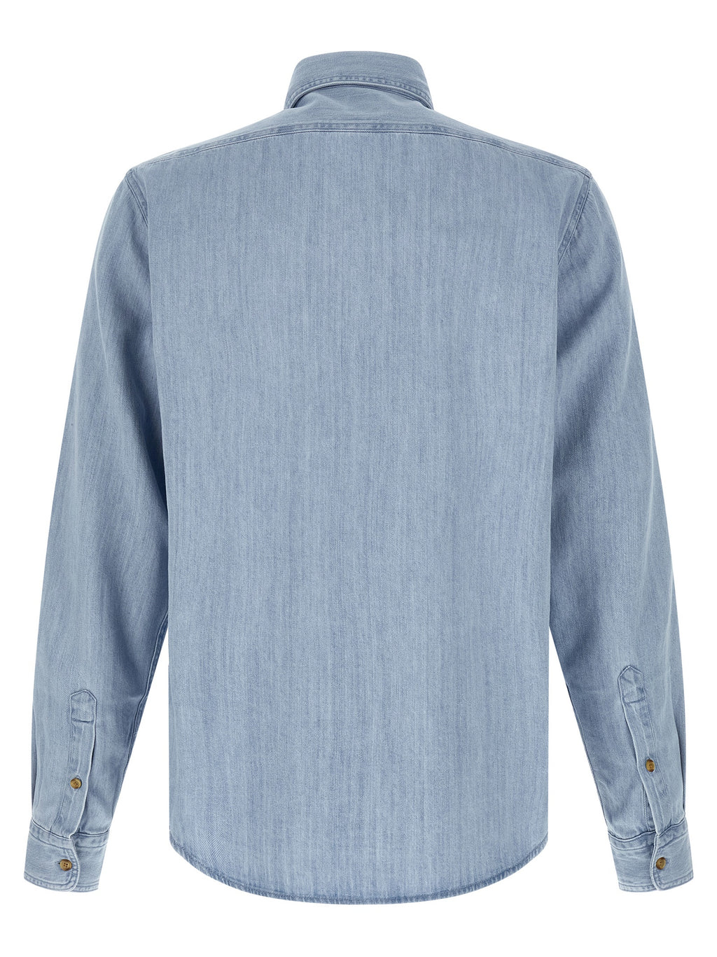 Hugo Boss Blaue Baumwollbluse