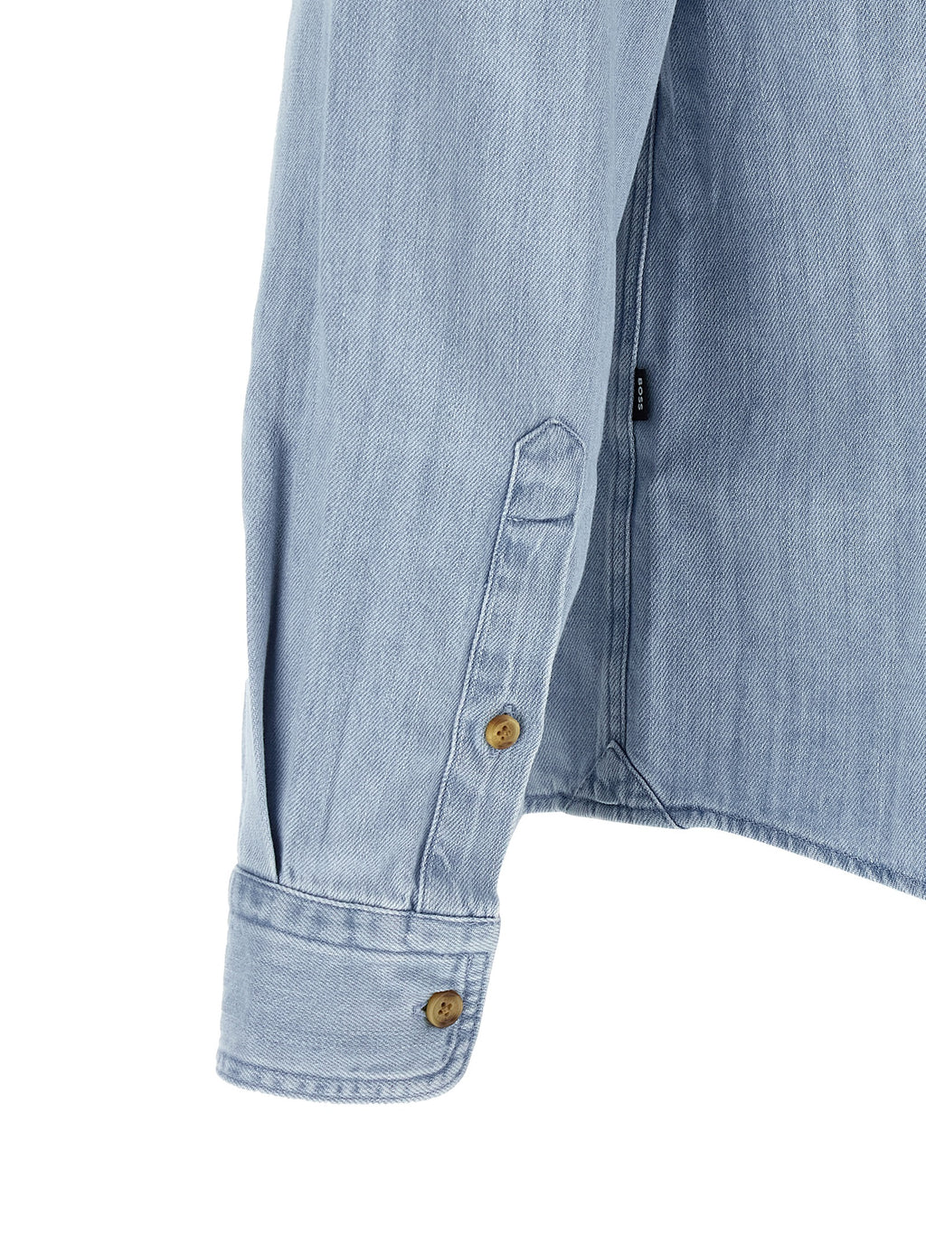 Hugo Boss Blaue Baumwollbluse