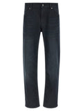 Hugo Boss Blaue Jeans aus Baumwolle im geraden Schnitt