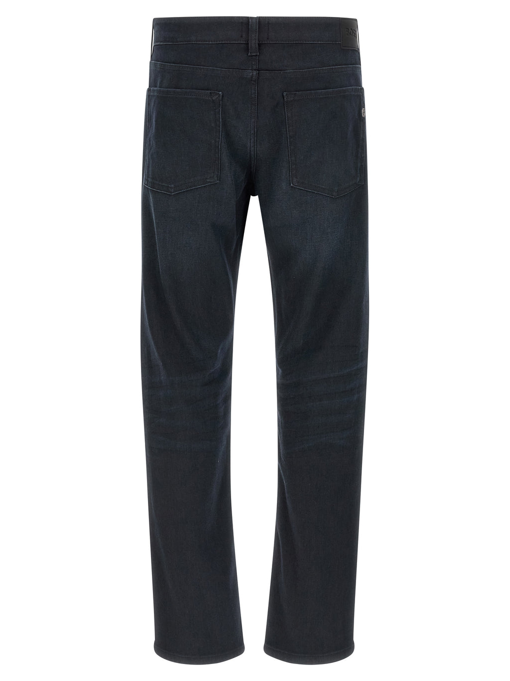 Hugo Boss Blaue Jeans aus Baumwolle im geraden Schnitt