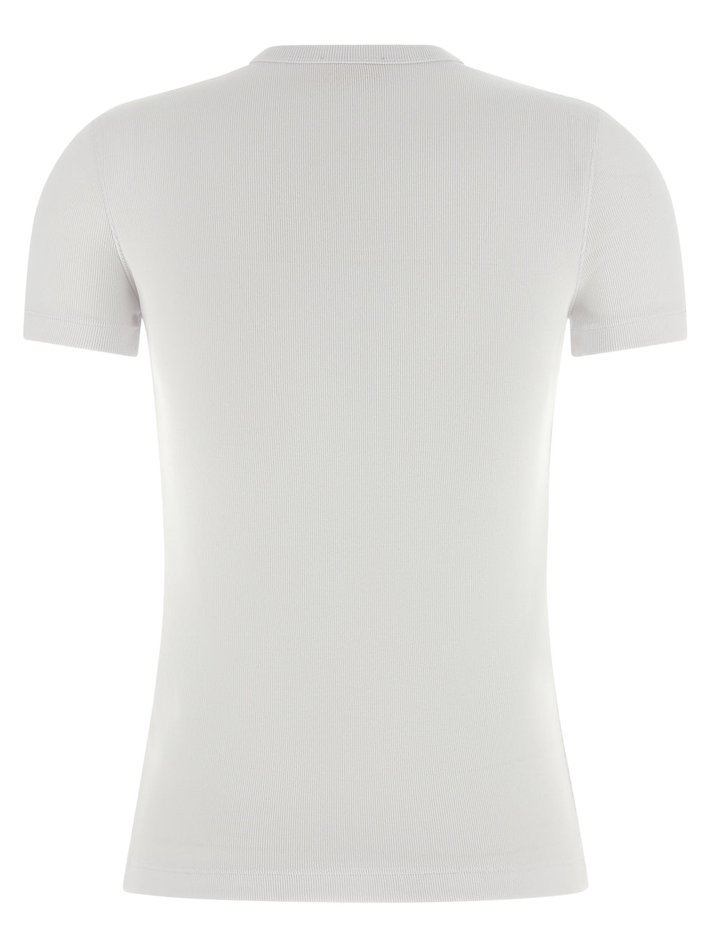 Diesel Weißes Baumwoll-T-Shirt
