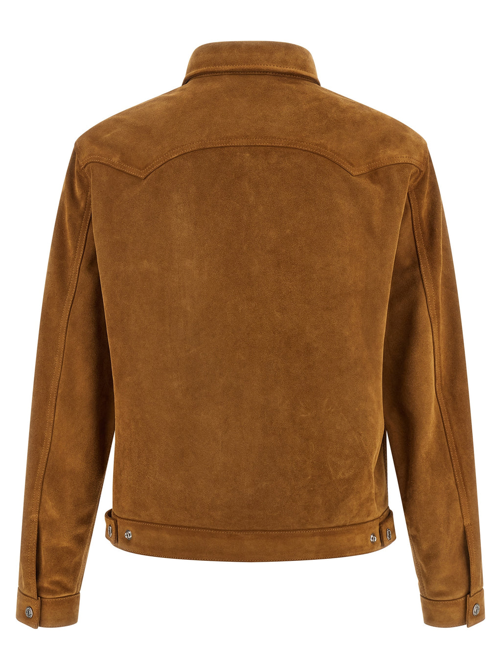 Dsquared² Beige Polyvinyl Lederjacke