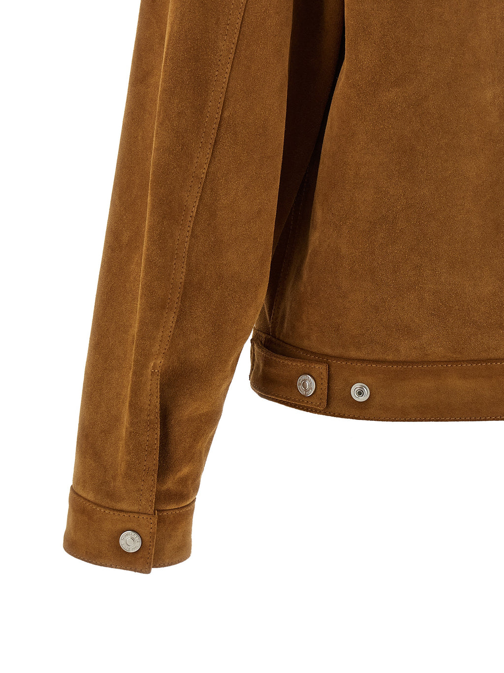 Dsquared² Beige Polyvinyl Lederjacke