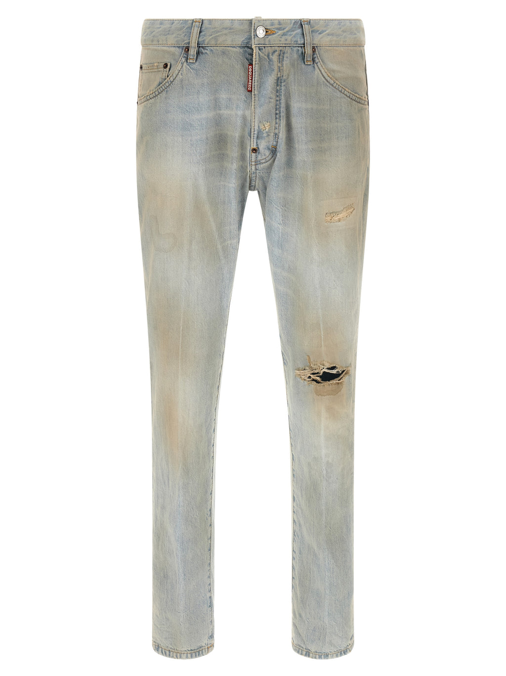 Dsquared² Blaue Baumwolljeans Denim