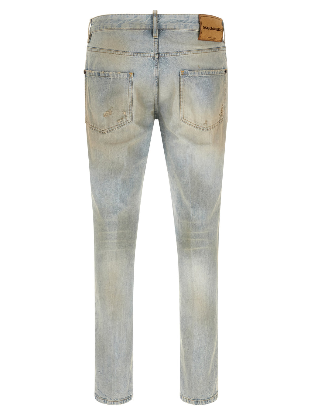 Dsquared² Blaue Baumwolljeans Denim