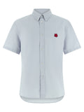 Kenzo Blaue Baumwollbluse