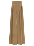 Max Mara Braune Hose aus reiner Schurwolle