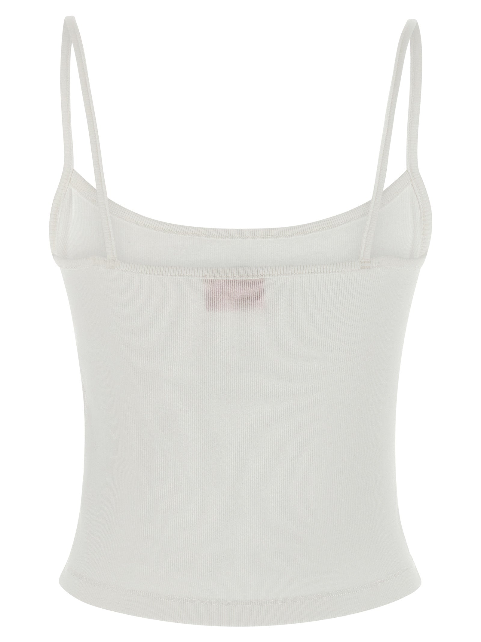 Diesel Weiße Baumwoll-Tanktops