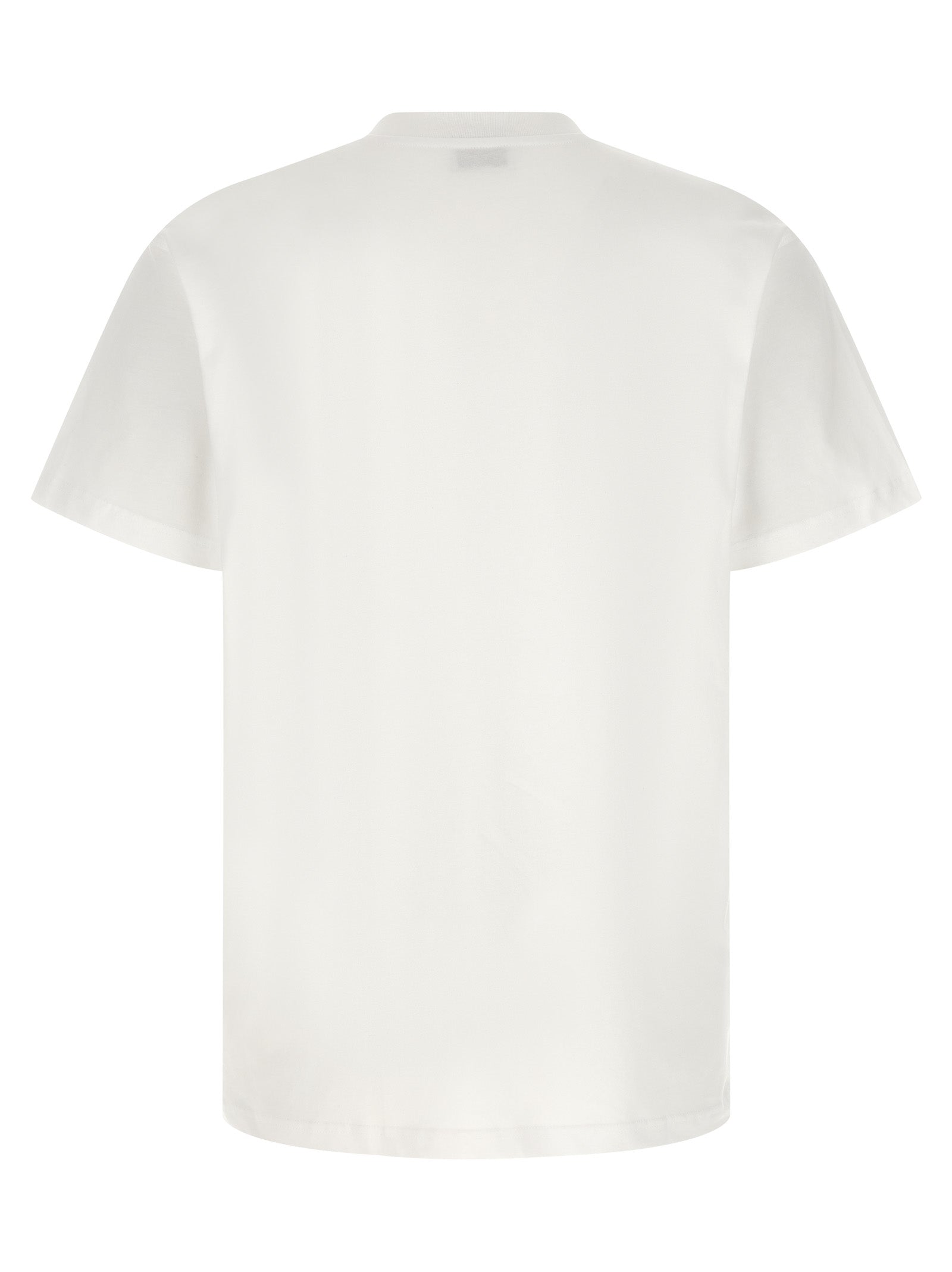 Moschino Weißes Baumwoll-T-Shirt