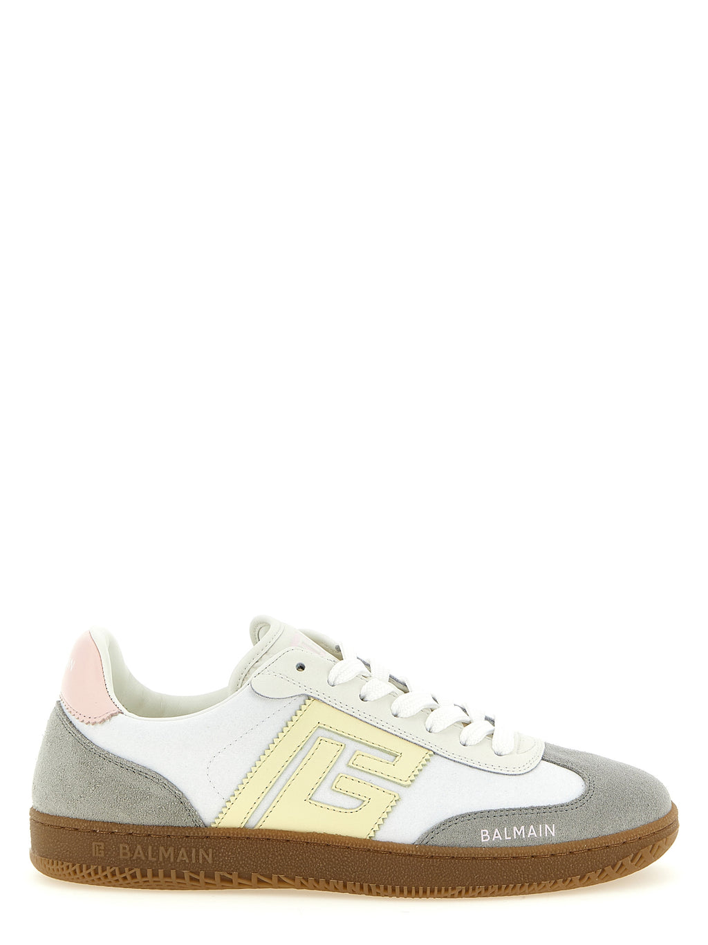 Balmain Bunte Sneaker aus Polyamid mit niedrigem Schaft