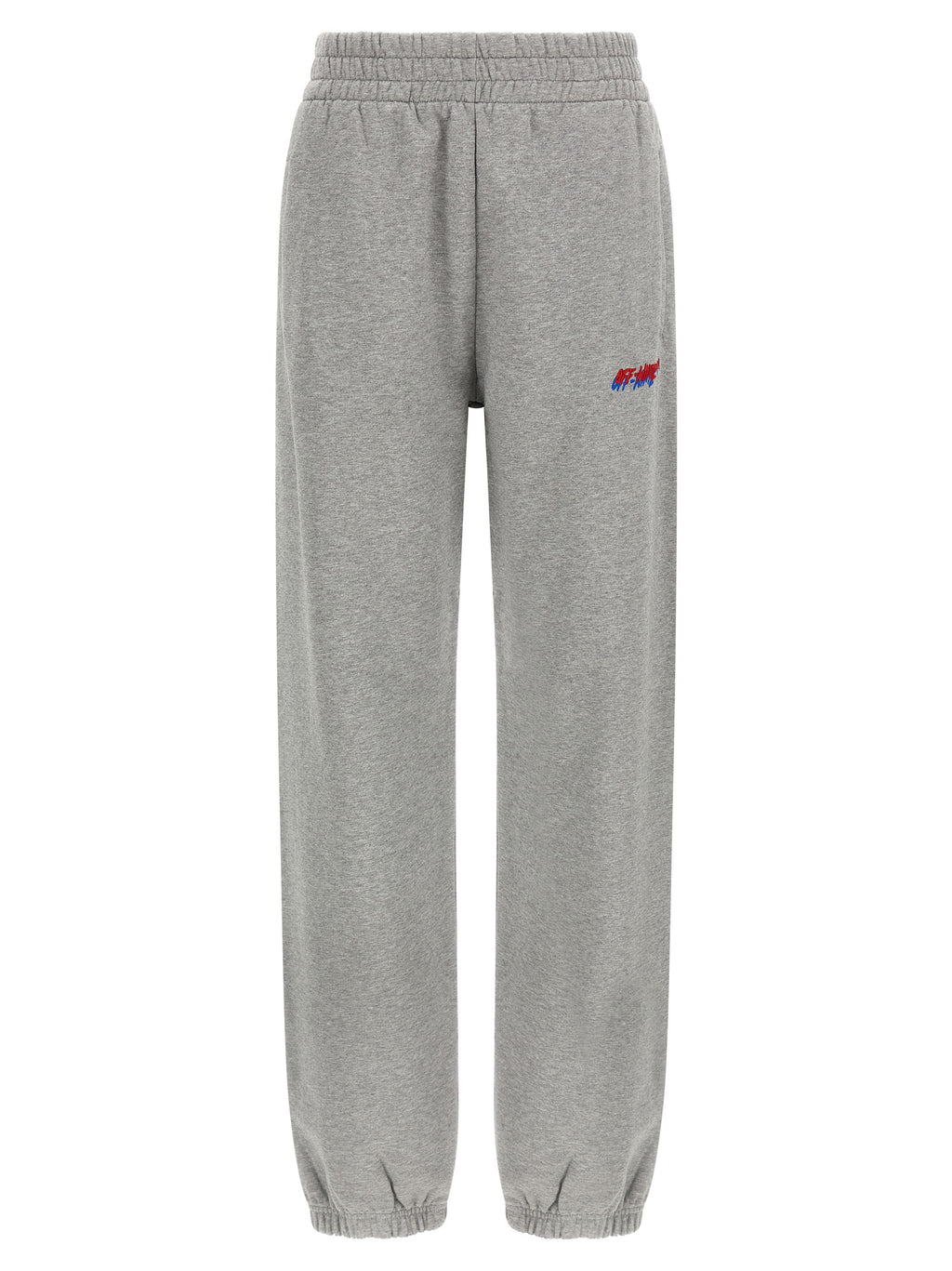 Off-White Graue Baumwoll-Jogginghose (Sporthose)