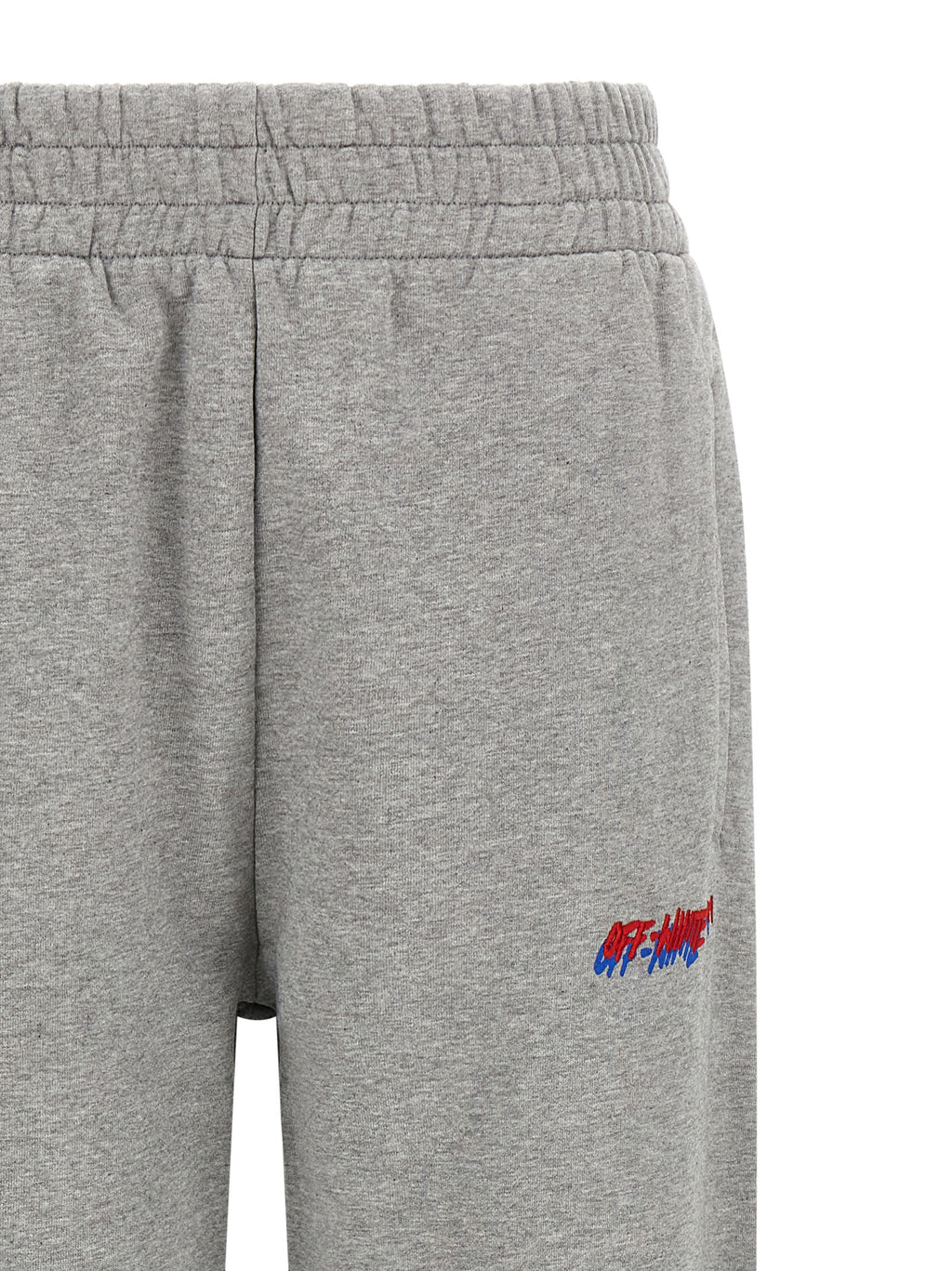 Off-White Graue Baumwoll-Jogginghose (Sporthose)