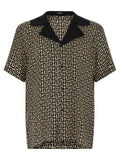 Balmain Zweifarbige Viskosebluse